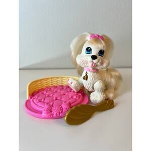 Fisher Price Snap 'n Style Pets Ginger Shih-Tzu Dog Breed White Fisher Price Toy